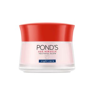 کرم ضد چروک شب پوندز مدل Ponds Age Miracle حجم 50 میل