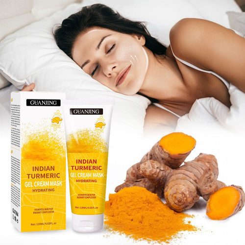 ژل ماسک آبرسان صورت زردچوبه گوانجینگ Indian Turmeric حجم120 میل