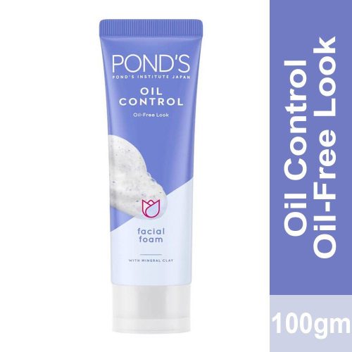 فوم پاک کننده پوست چرب پوندز مدل Ponds Oil Control حجم 100 میلی لیتر