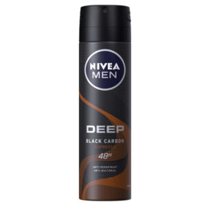 اسپری ضد تعریق مردانه نیوا مدل Deep Black Carbon حجم 150 میل