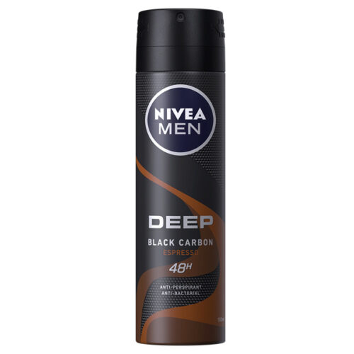 اسپری ضد تعریق مردانه نیوا مدل Deep Black Carbon حجم 150 میل