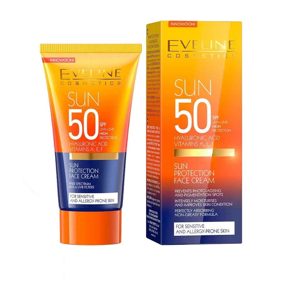 کرم ضد آفتاب بی رنگ اولاین SPF 50