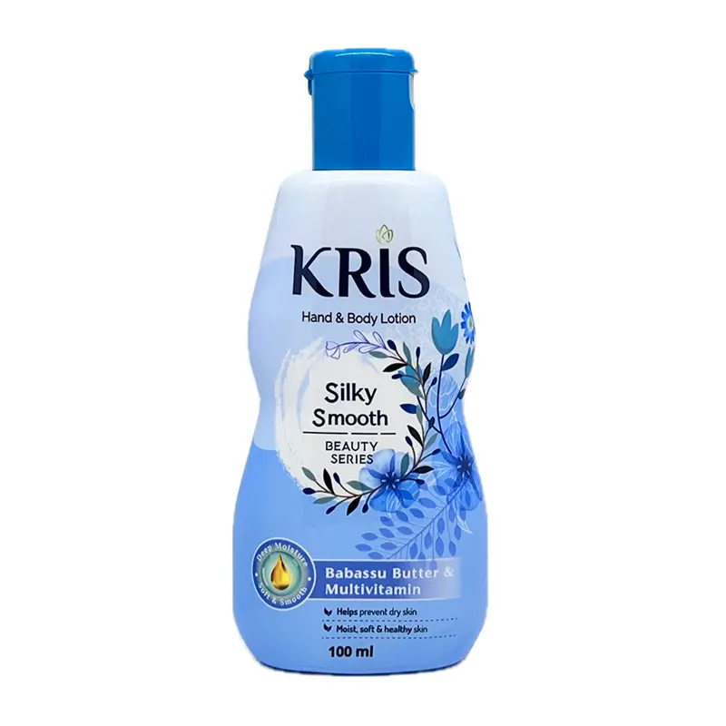 لوسیون بدن کریس Kris مدل Silky Smooth حجم 100 میل